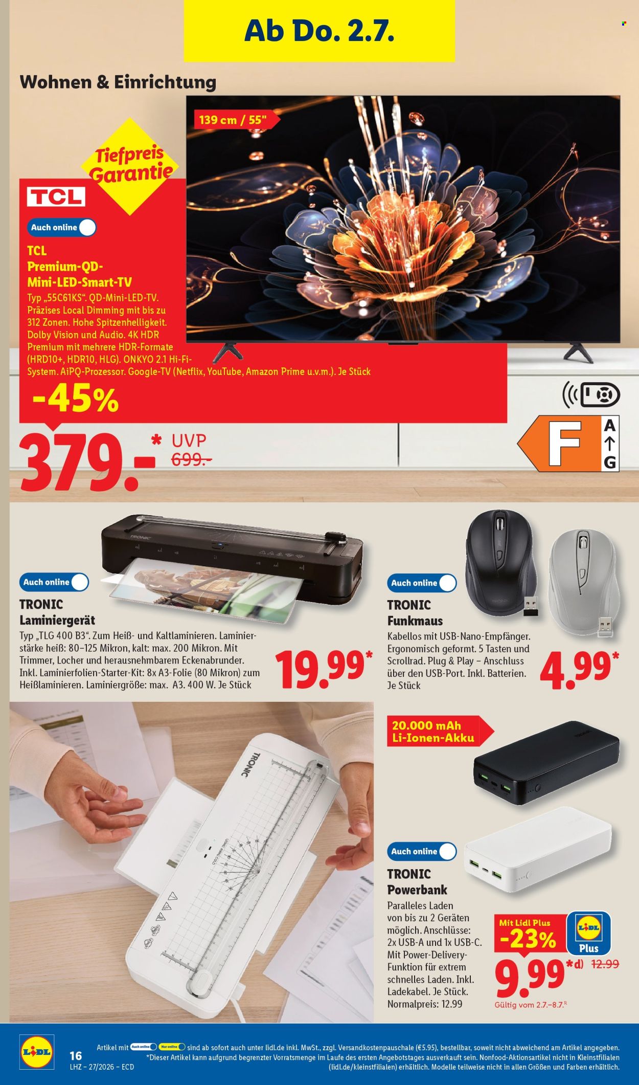 Leták Lidl - 29.6.2026 - 4.7.2026. Strana 12