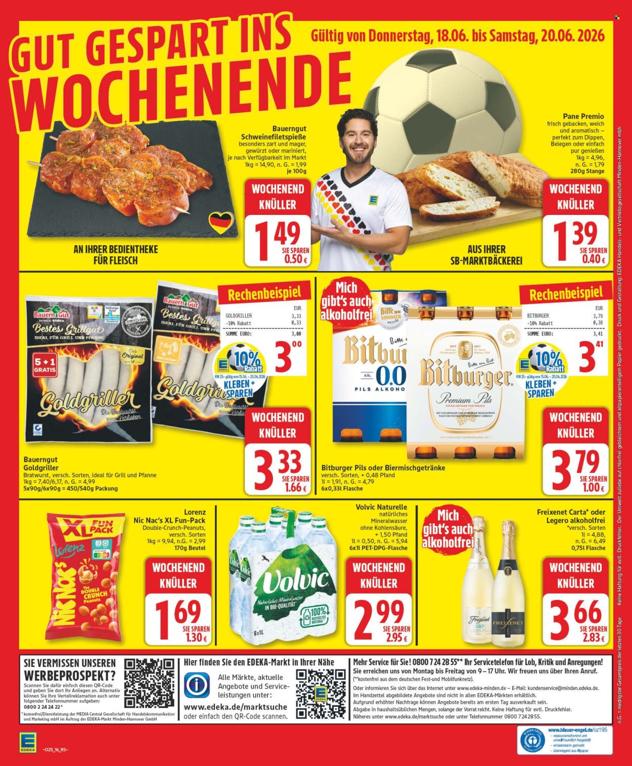 Edeka Prospekte  - 15.06.2026 - 20.06.2026. Seite 16