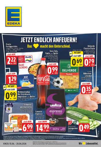 Prospekte Edeka - 15.06.2026 - 20.06.2026.