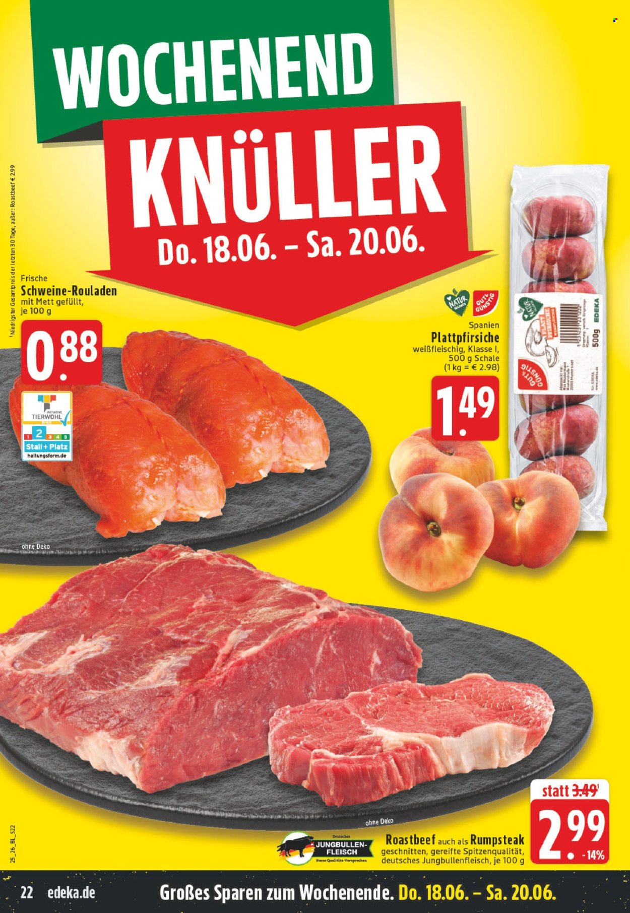 Edeka Prospekte  - 15.06.2026 - 20.06.2026. Seite 22