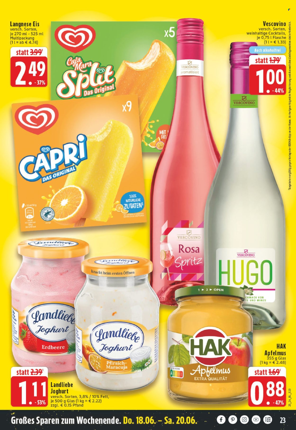 Edeka Prospekte  - 15.06.2026 - 20.06.2026. Seite 23