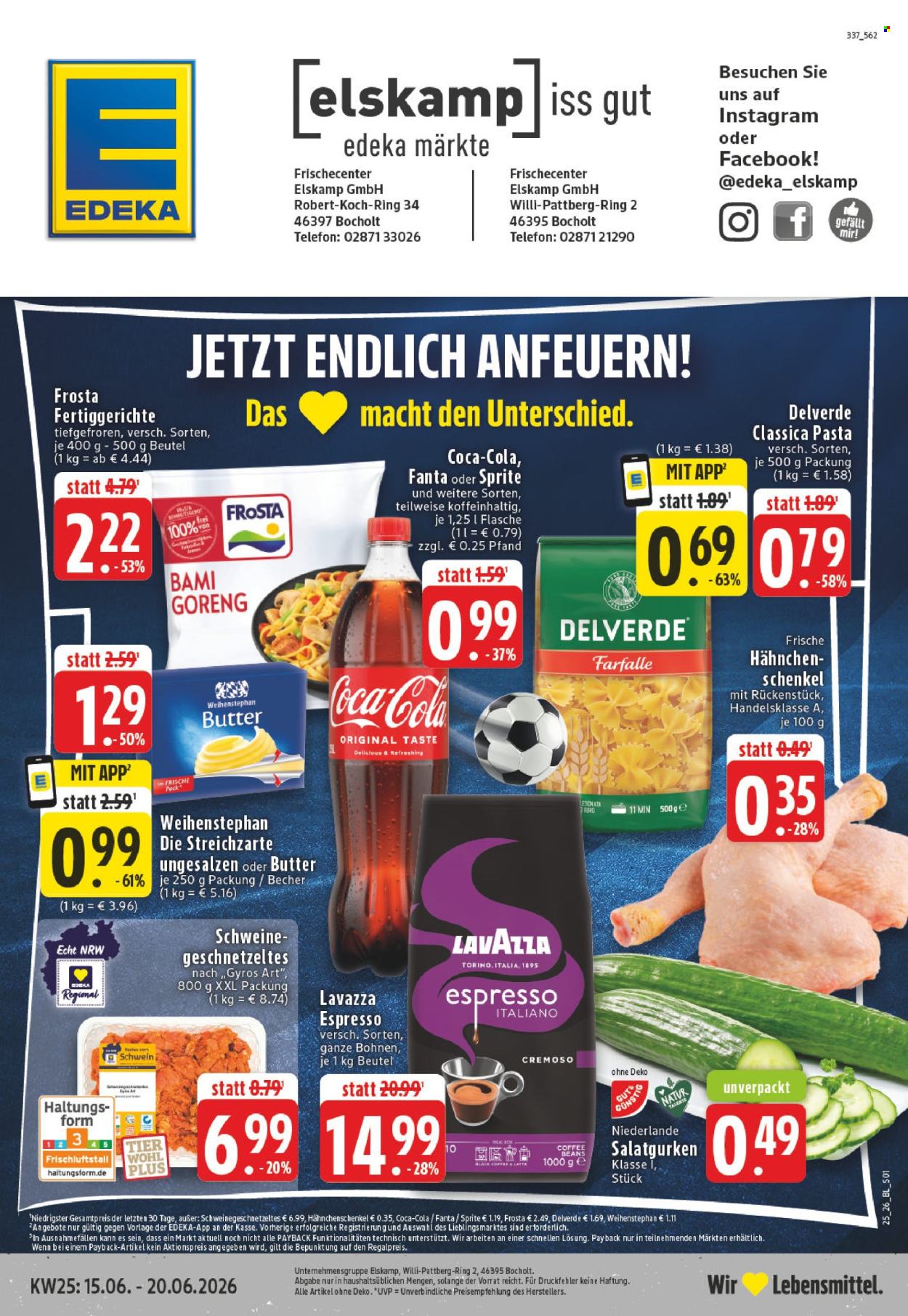 Edeka Prospekte  - 15.06.2026 - 20.06.2026. Seite 1