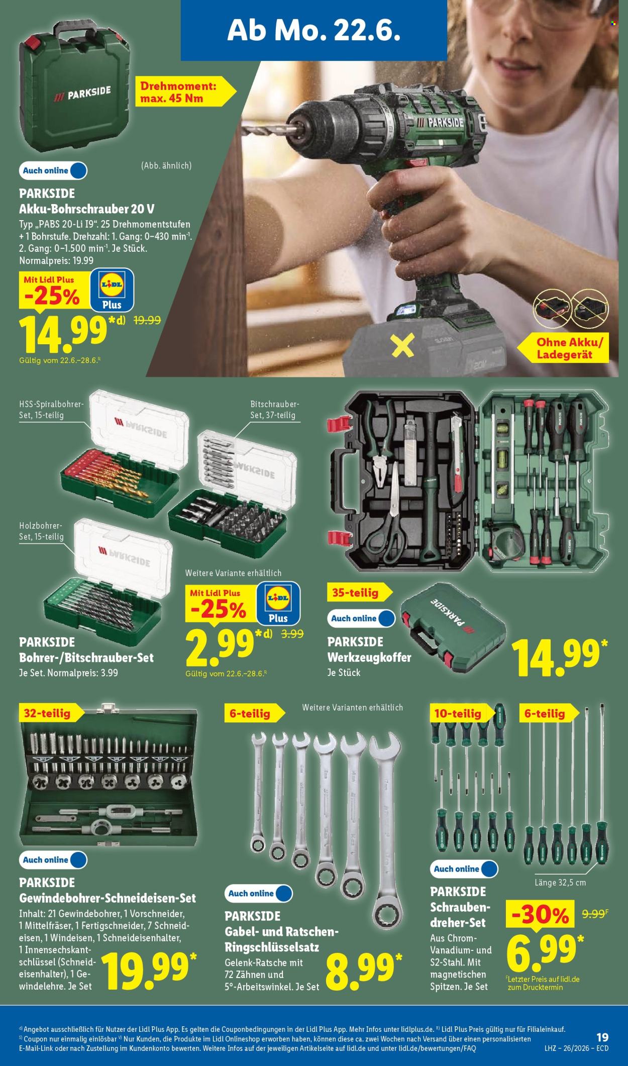 Lidl Prospekte  - 22.06.2026 - 27.06.2026. Seite 39