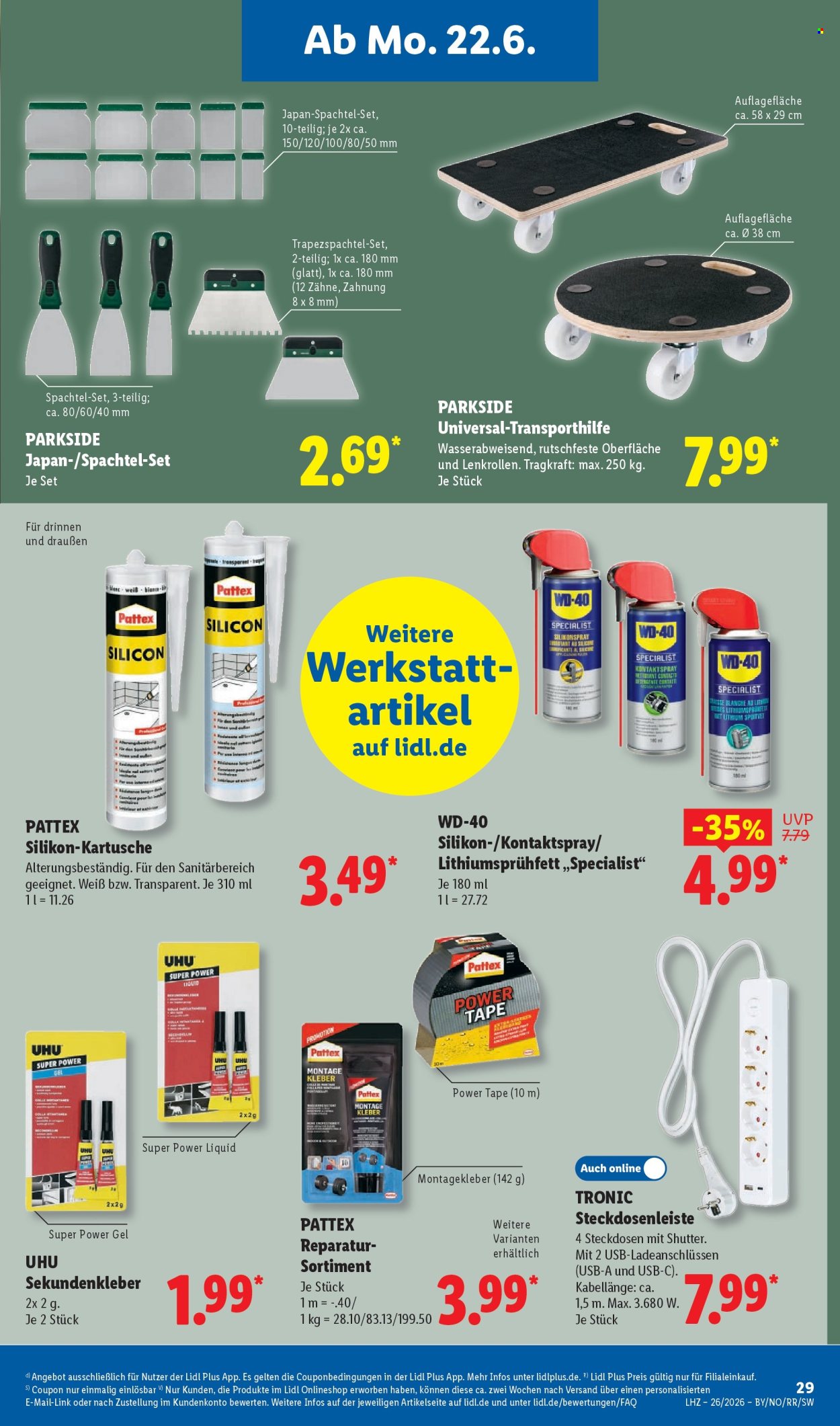 Lidl Prospekte  - 22.06.2026 - 27.06.2026. Seite 47