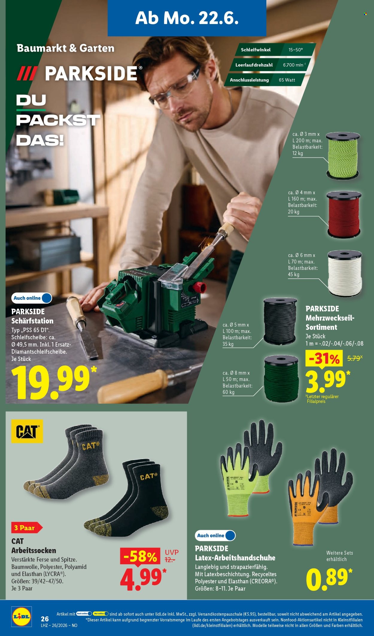 Lidl Prospekte  - 22.06.2026 - 27.06.2026. Seite 44