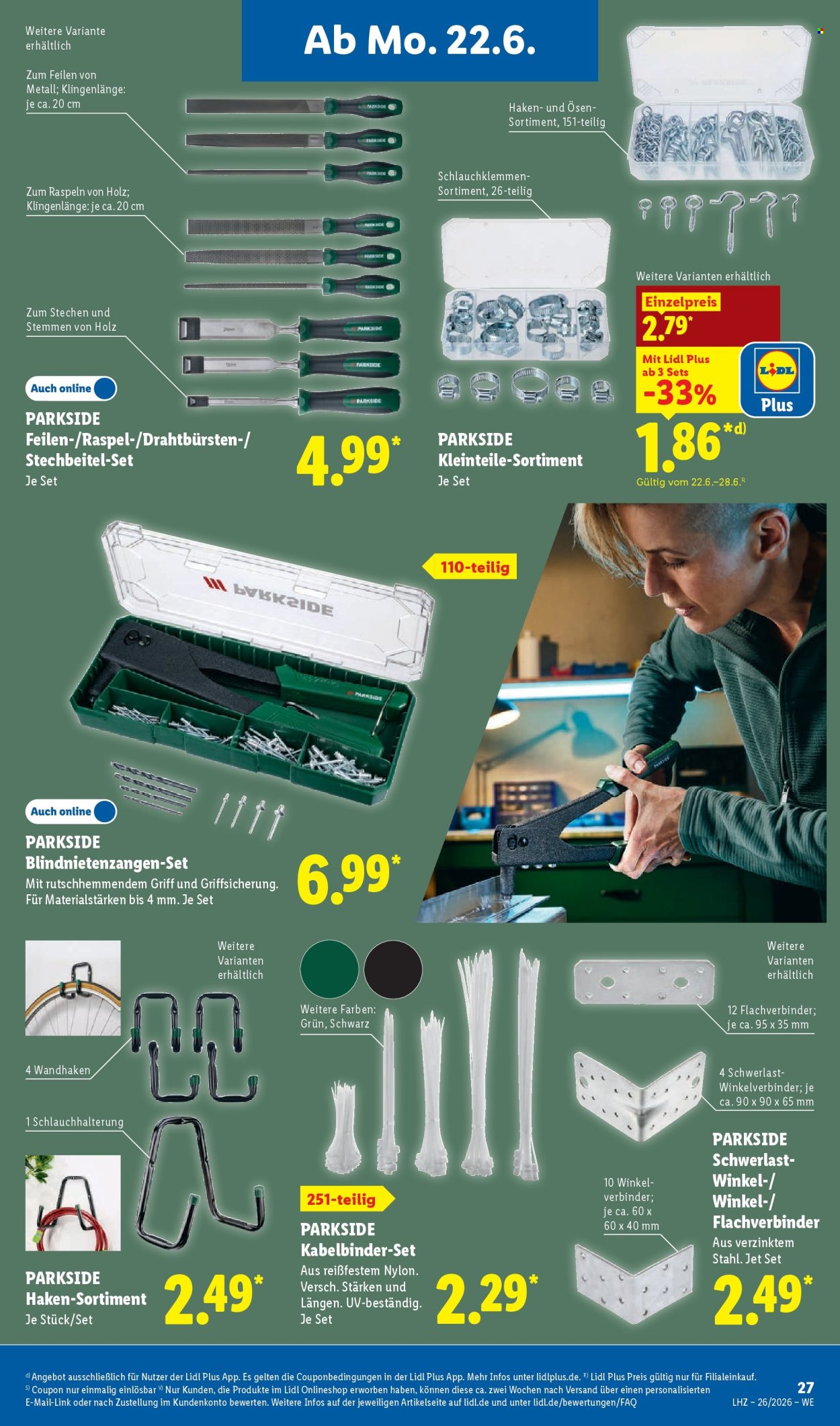 Lidl Prospekte  - 22.06.2026 - 27.06.2026. Seite 45