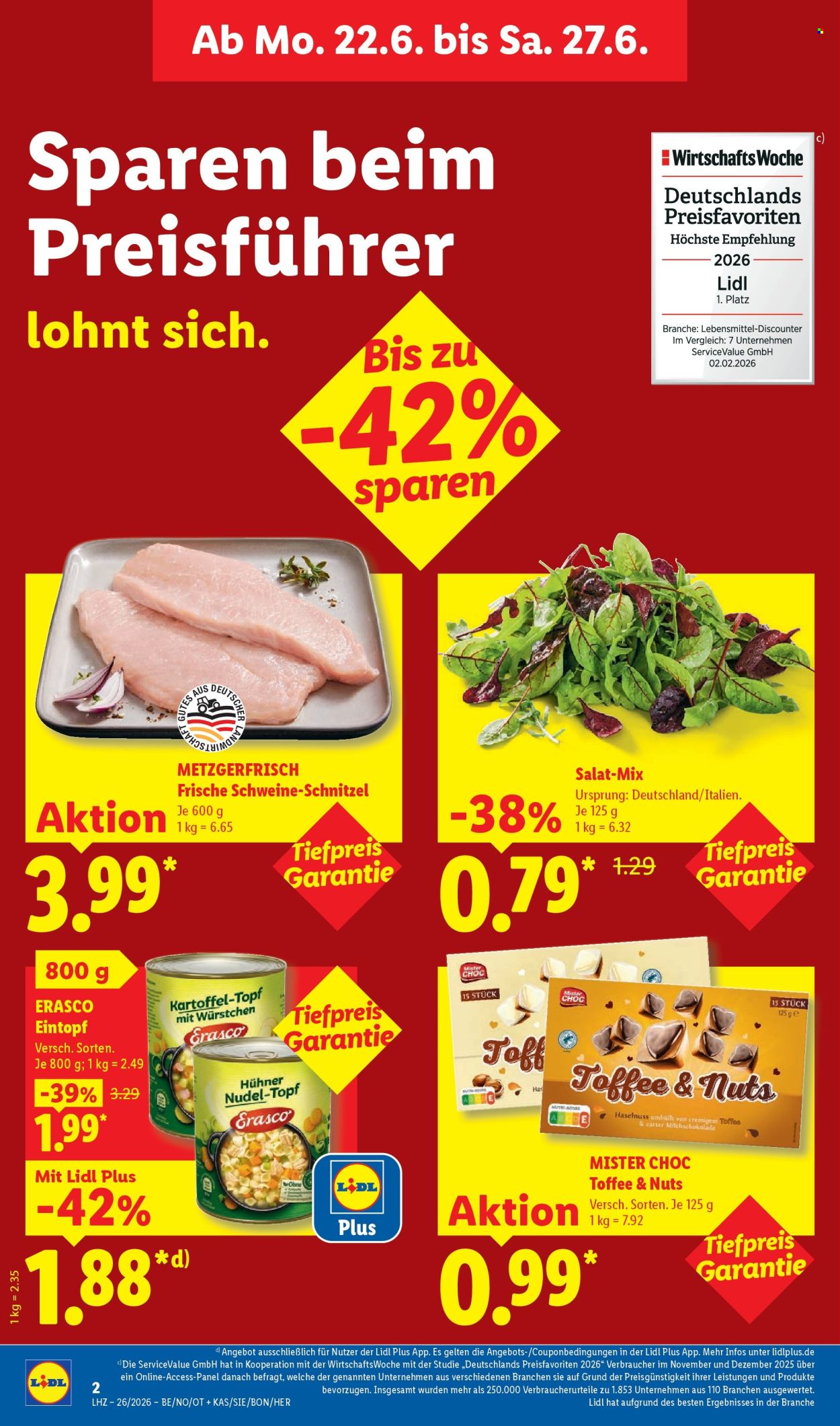Lidl Prospekte  - 22.06.2026 - 27.06.2026. Seite 8