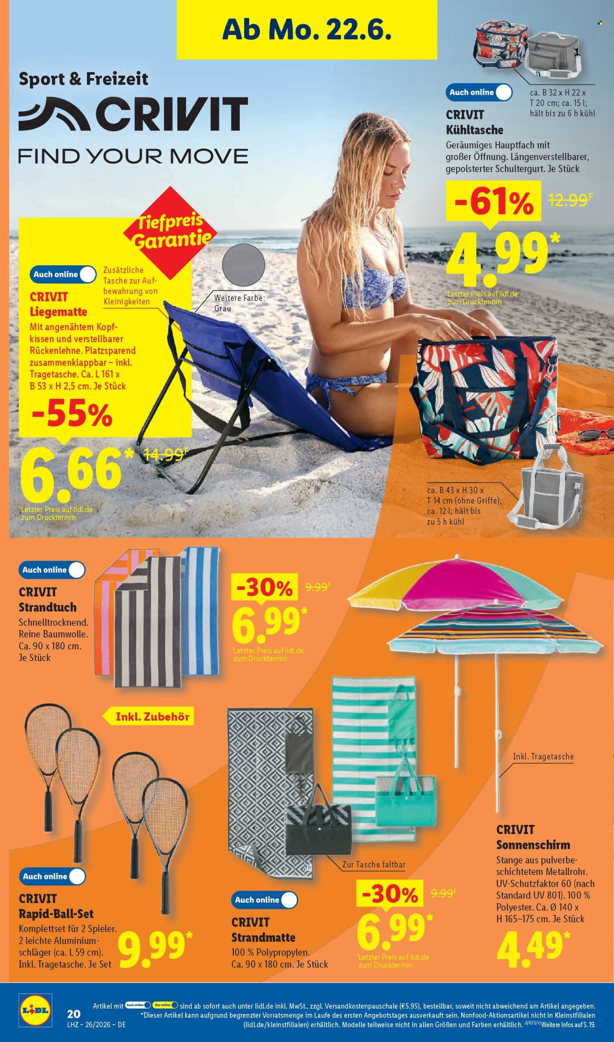 Lidl Prospekte  - 22.06.2026 - 27.06.2026. Seite 36