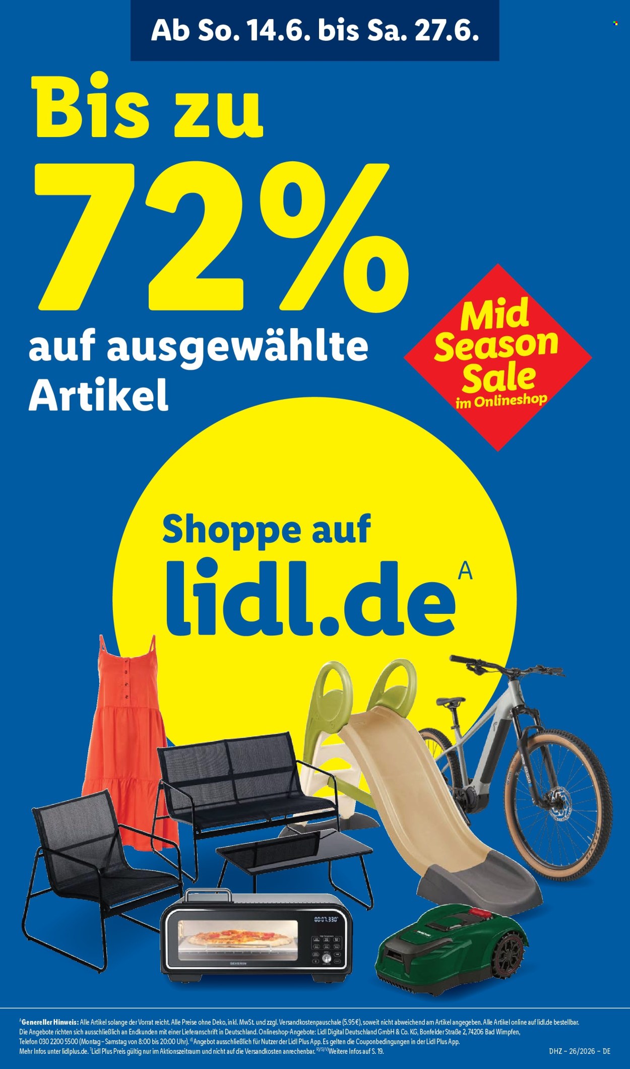 Lidl Prospekte  - 22.06.2026 - 27.06.2026. Seite 74