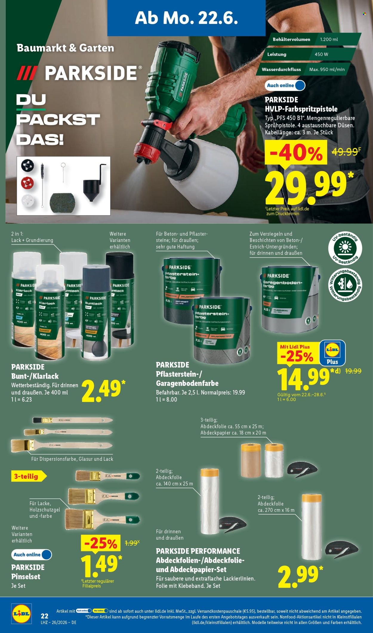 Lidl Prospekte  - 22.06.2026 - 27.06.2026. Seite 42