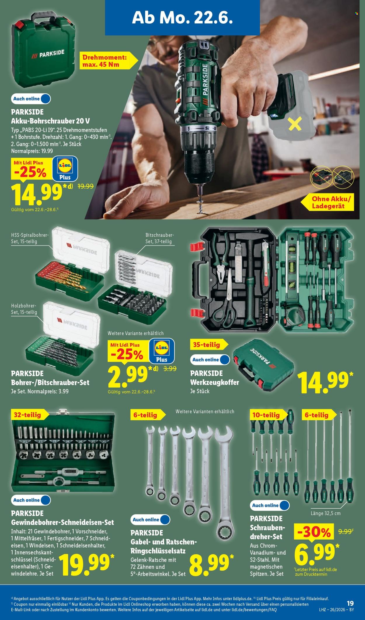 Lidl Prospekte  - 22.06.2026 - 27.06.2026. Seite 39
