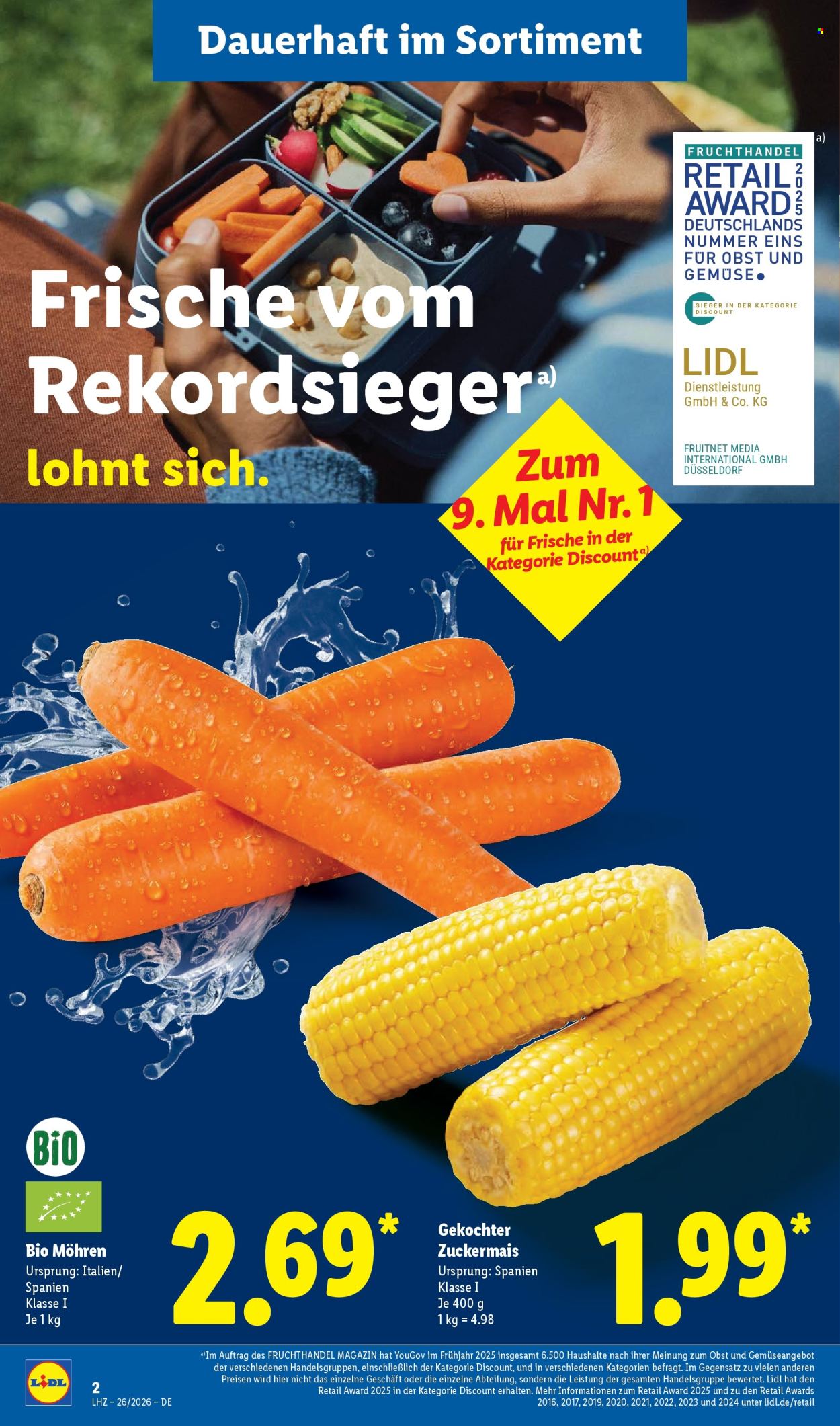 Lidl Prospekte  - 22.06.2026 - 27.06.2026. Seite 2
