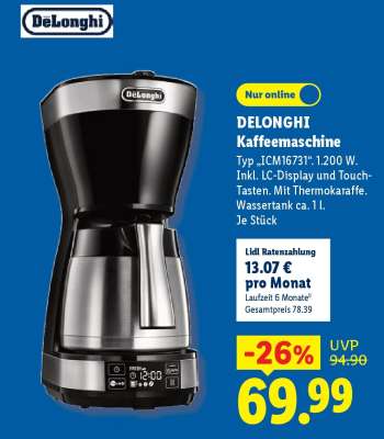 DELONGHI Kaffeemaschine