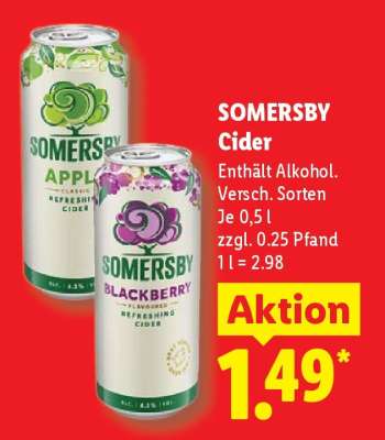 SOMERSBY Cider