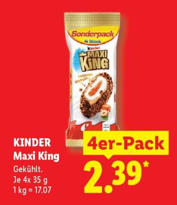 Kinder Maxi King
