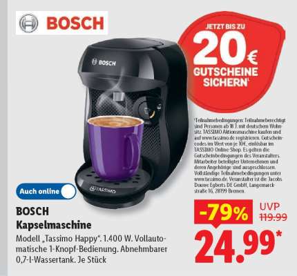 BOSCH Kapselmaschine