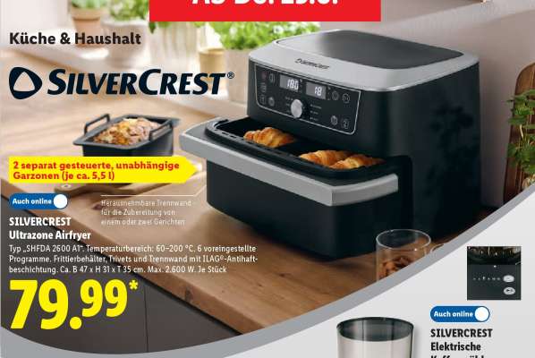 SILVERCREST Ultrazone Airfryer