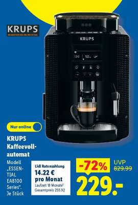 KRUPS Kaffeevollautomat