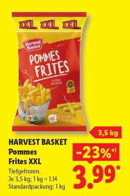 Harvest Basket Pommes Frites XXL