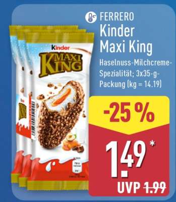 Kinder Maxi King