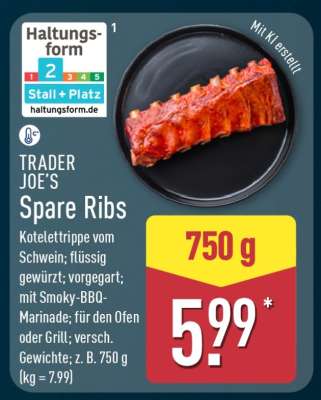TRADER JOE’S Spare Ribs
