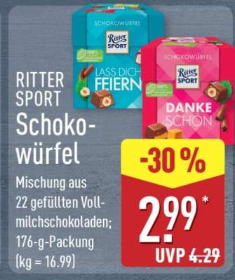 Ritter Sport Schokowürfel