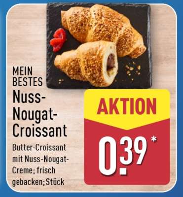 MEIN BESTES Nuss-Nougat-Croissant