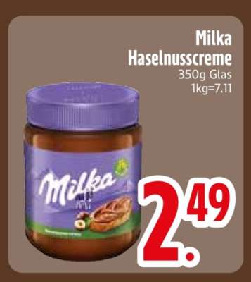 MILKA Haselnusscreme
