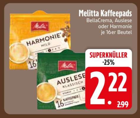 Melitta Kaffeepads