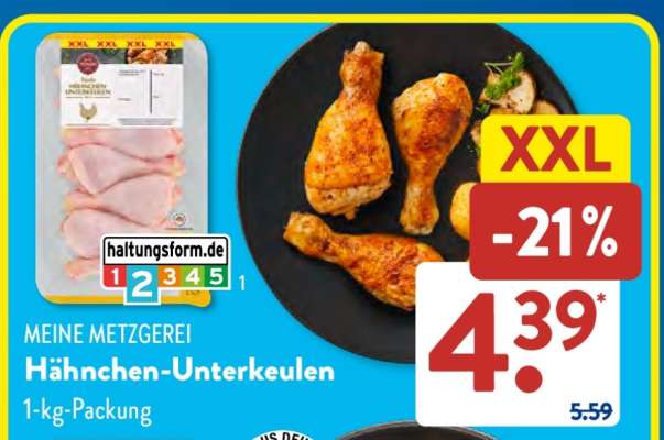 MEINE METZGEREI Hähnchen-Unterkeulen