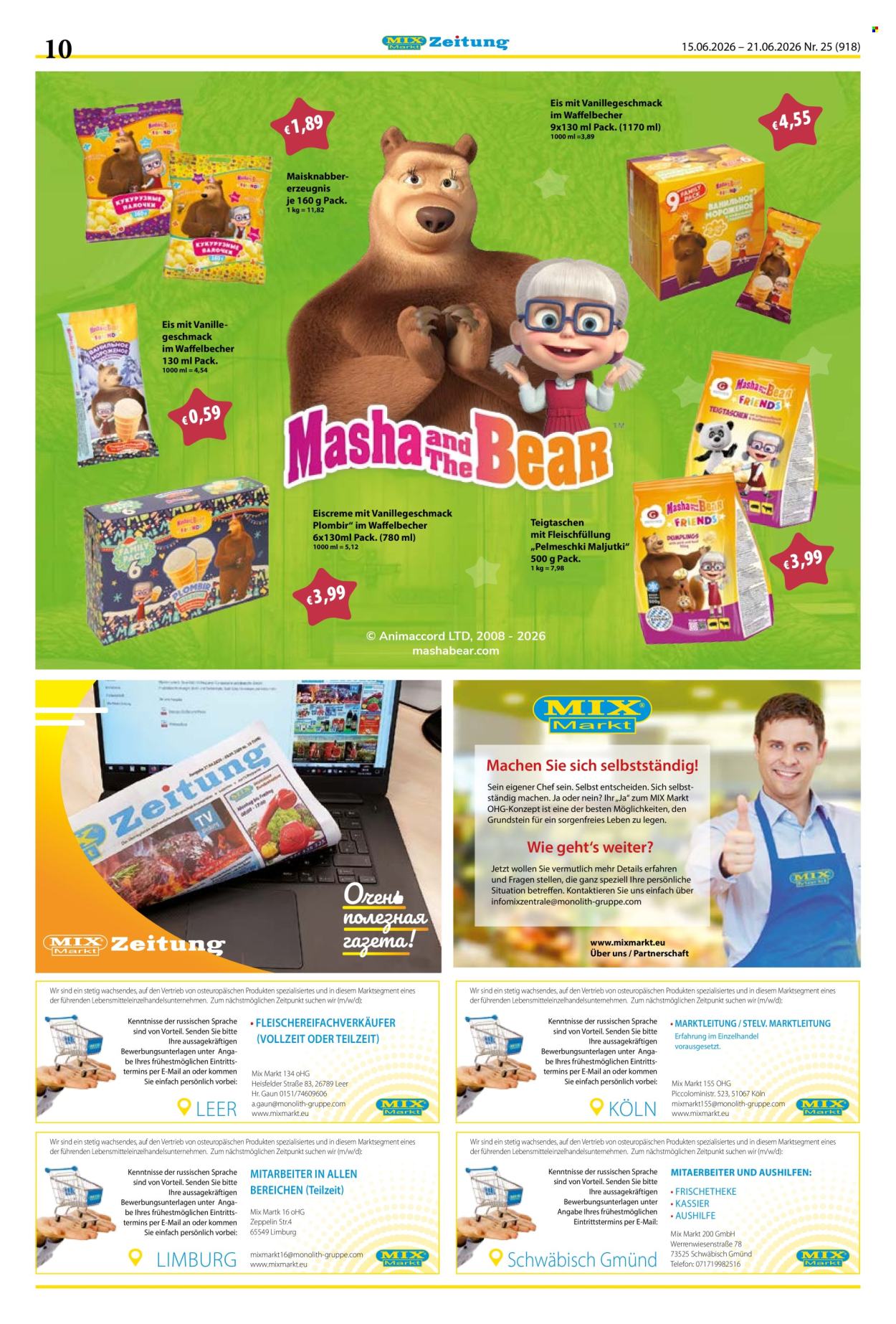Mix Markt Prospekte  - 15.06.2026 - 21.06.2026. Seite 3