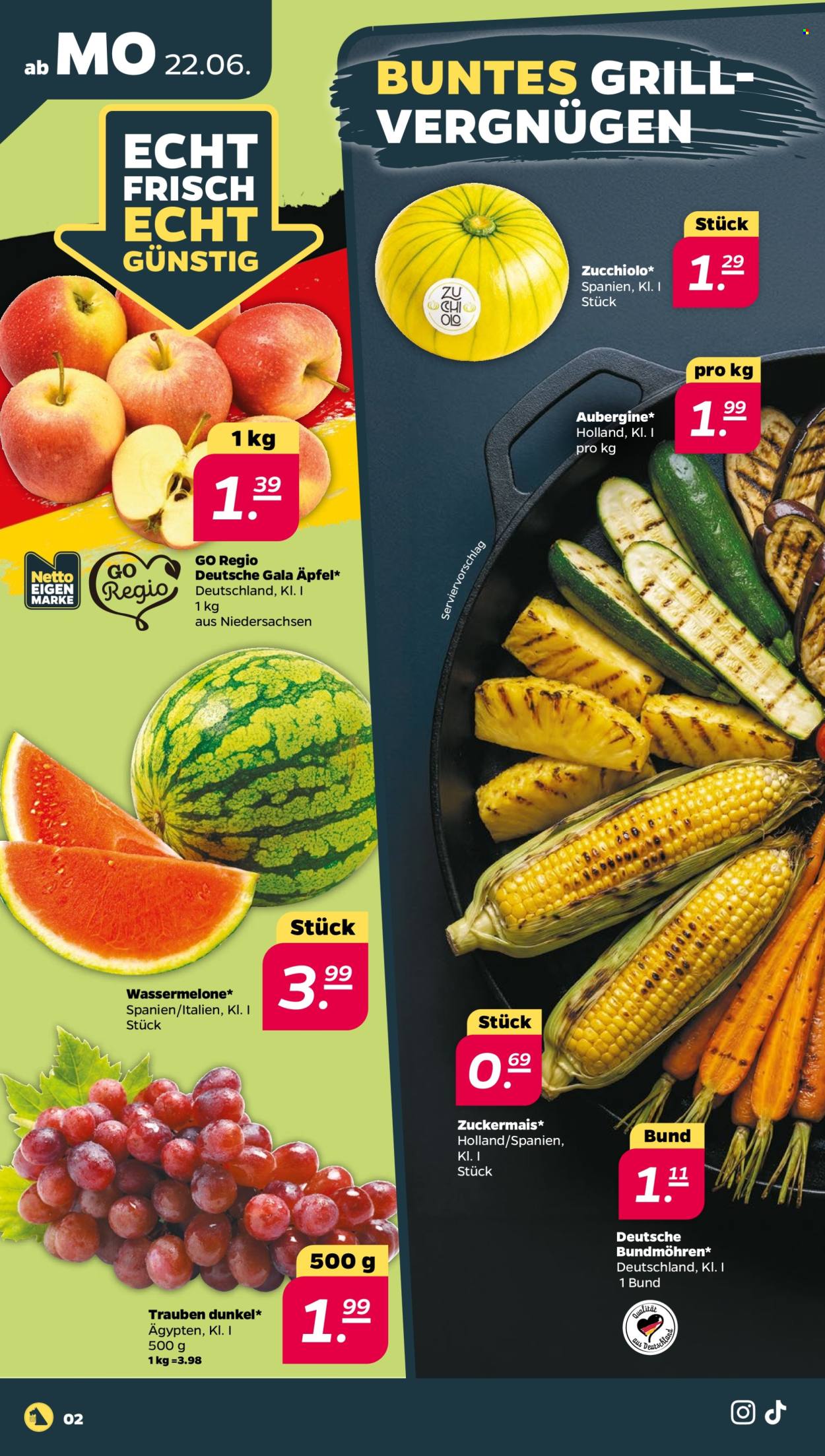 Netto Prospekte  - 22.06.2026 - 27.06.2026. Seite 2