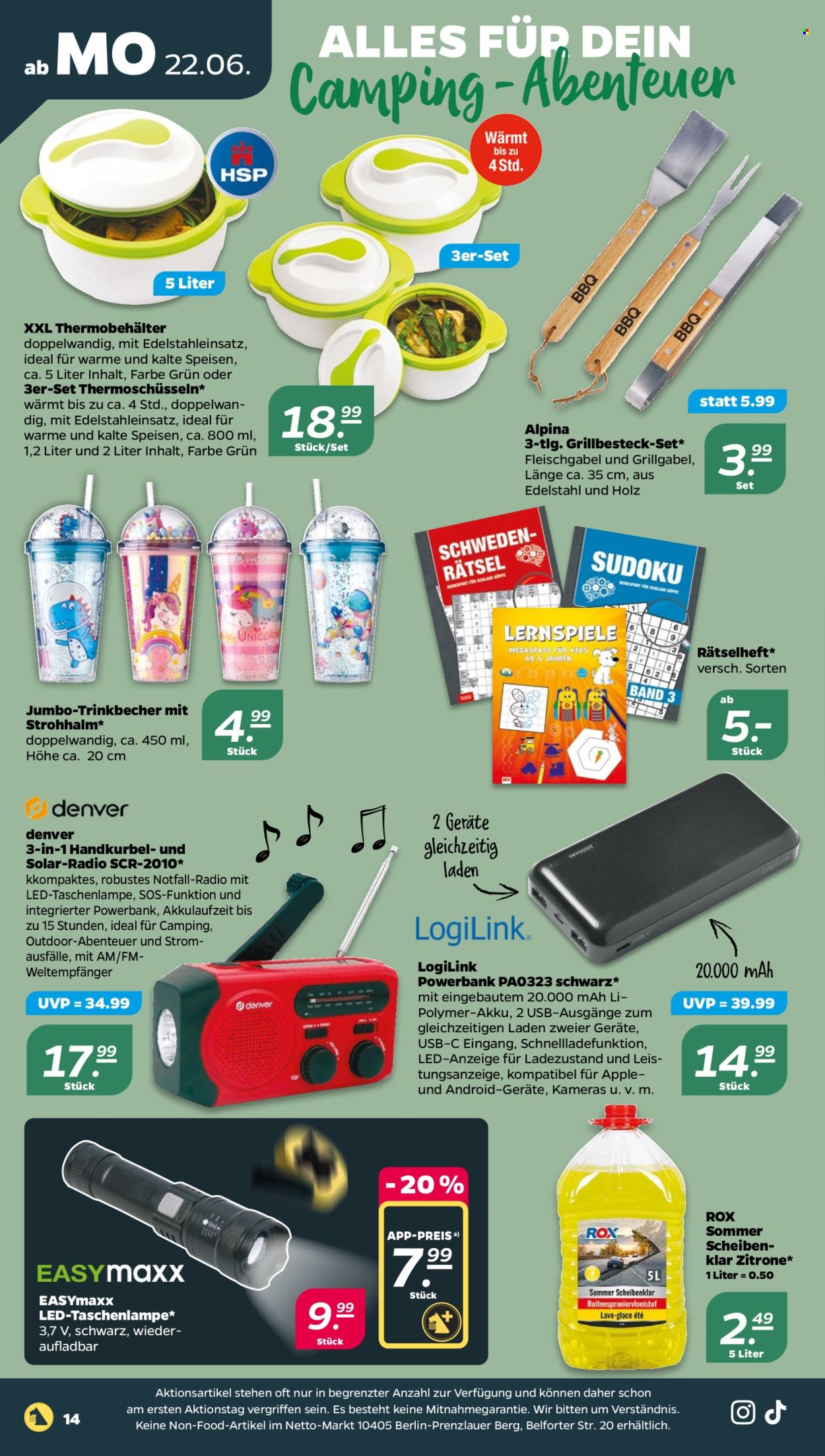 Netto Prospekte  - 22.06.2026 - 27.06.2026. Seite 16