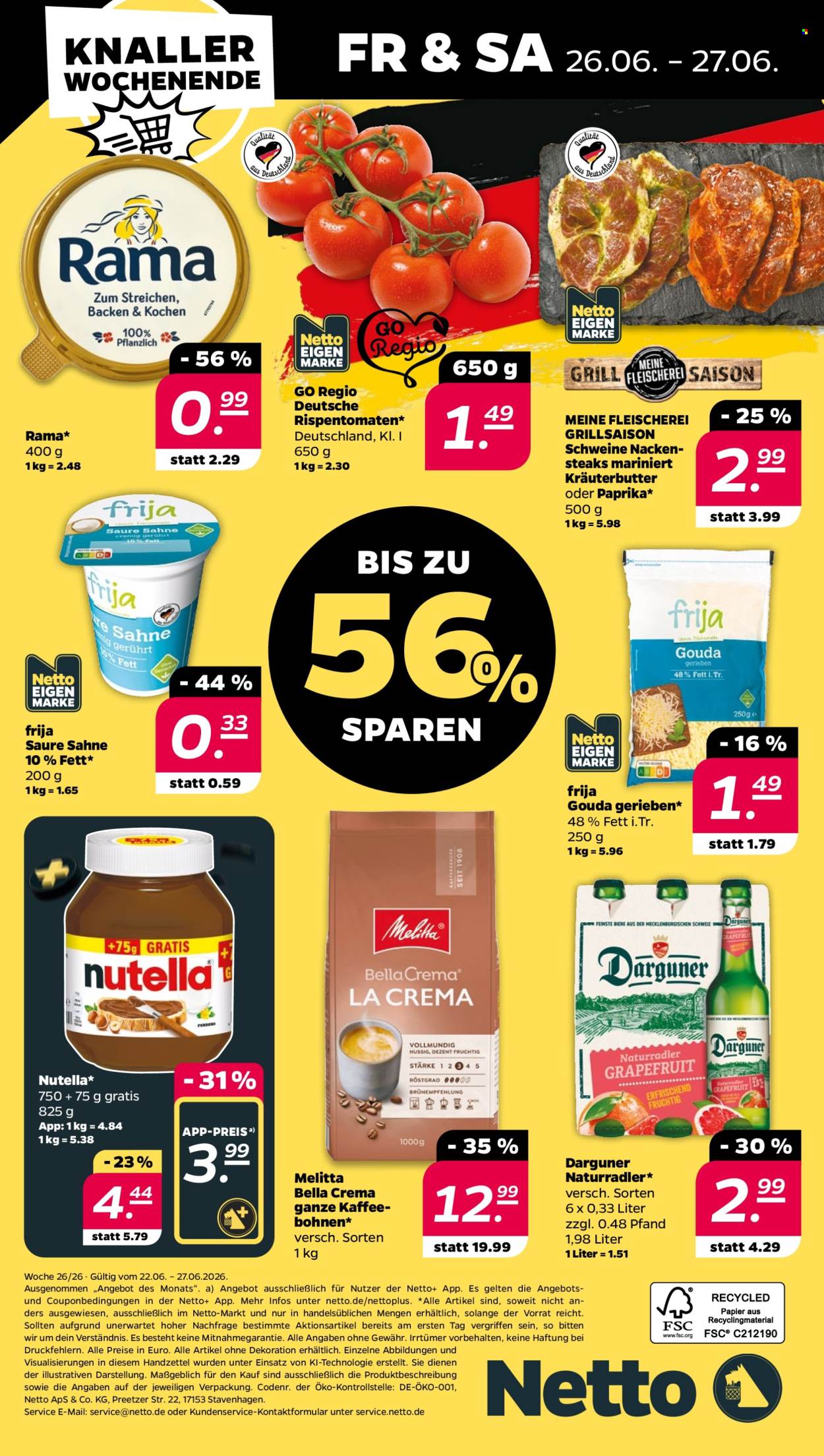 Netto Prospekte  - 22.06.2026 - 27.06.2026. Seite 36