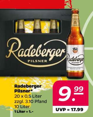Radeberger Pilsner*