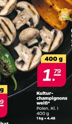 Kultur ­ champignons weiß