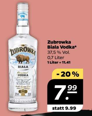 Zubrowka Biala Vodka*