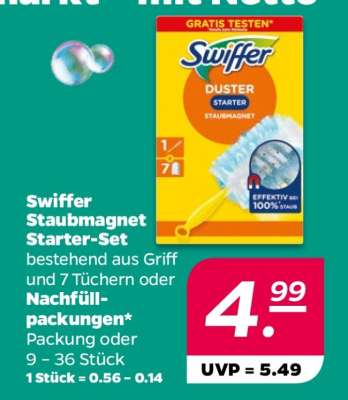 SWIFFER Staubmagnet-Starter-Set