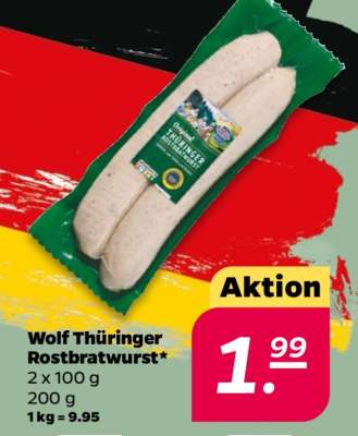Wolf Thüringer Rostbratwurst