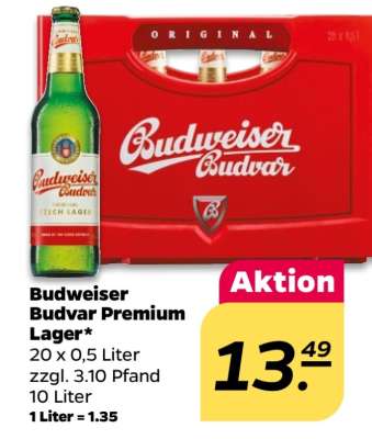 Budweiser Budvar Premium Lager*