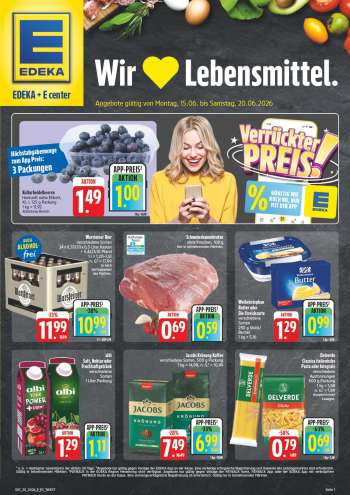 Prospekte E center - 15.06.2026 - 20.06.2026.