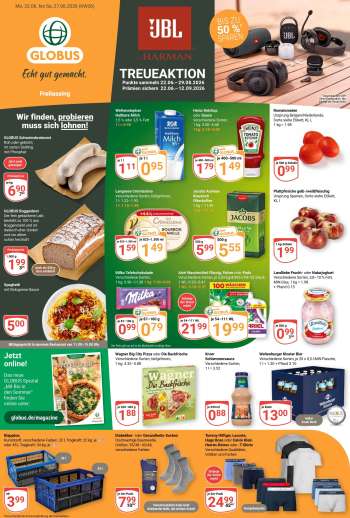 Prospekte Globus - 22.06.2026 - 27.06.2026.