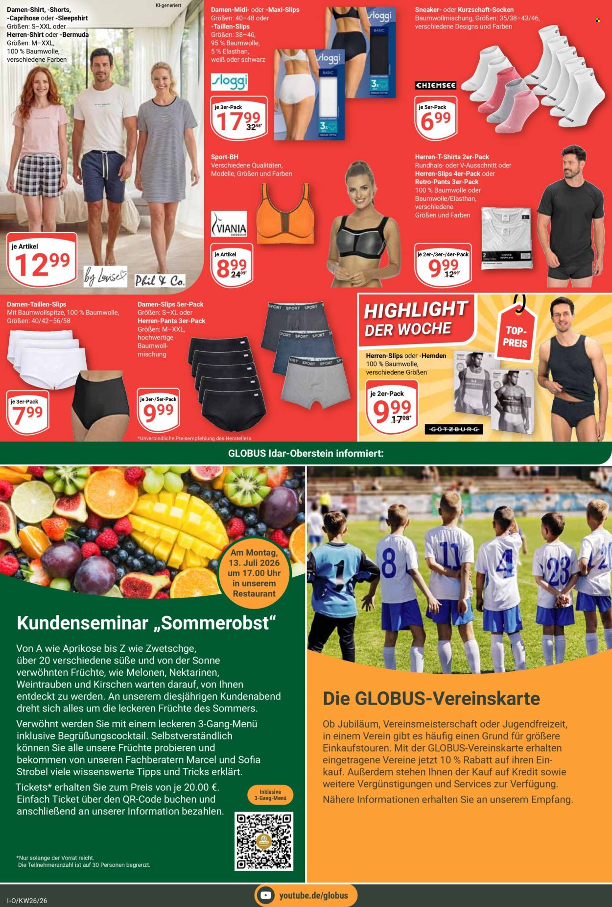 Globus Prospekte  - 22.06.2026 - 27.06.2026. Seite 26