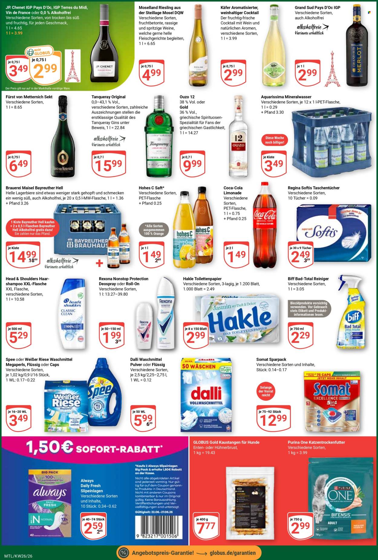 Globus Prospekte  - 22.06.2026 - 27.06.2026. Seite 7