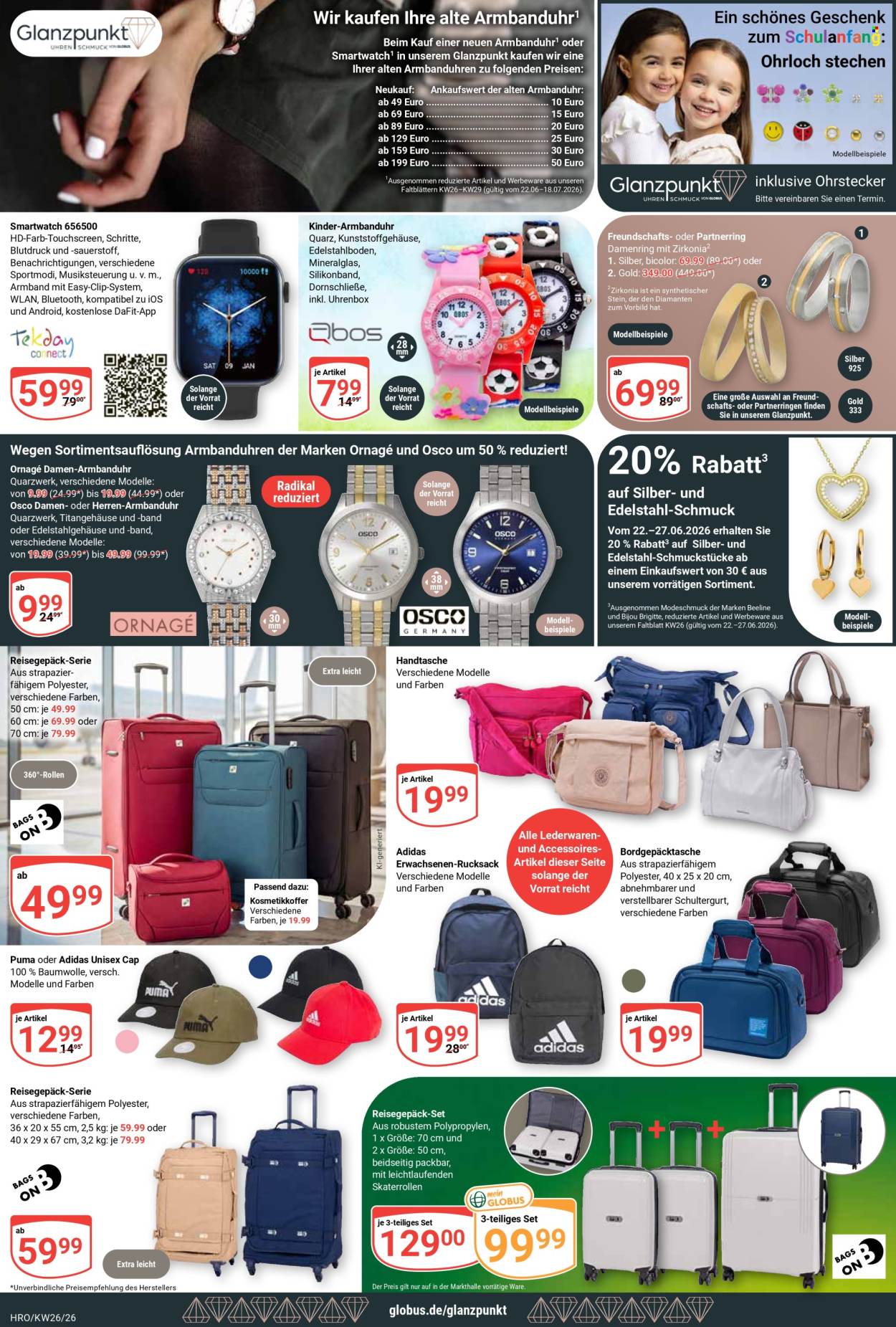 Globus Prospekte  - 22.06.2026 - 27.06.2026. Seite 22