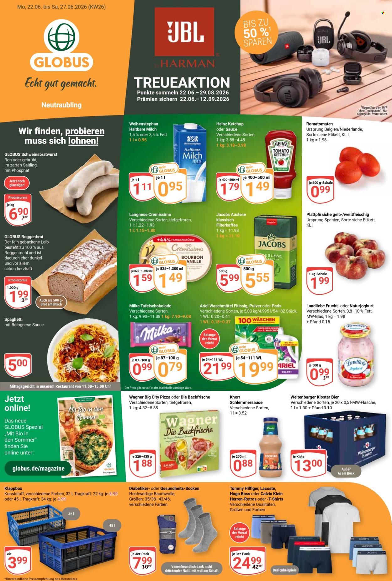 Globus Prospekte  - 22.06.2026 - 27.06.2026. Seite 1