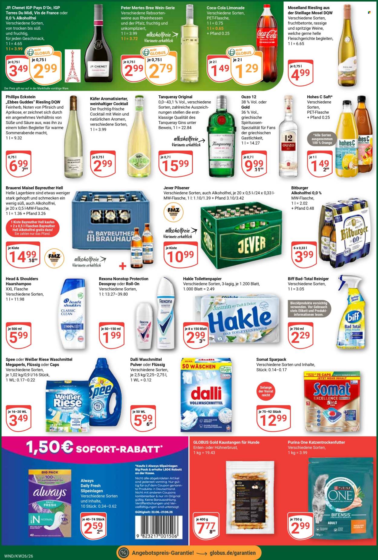 Globus Prospekte  - 22.06.2026 - 27.06.2026. Seite 7