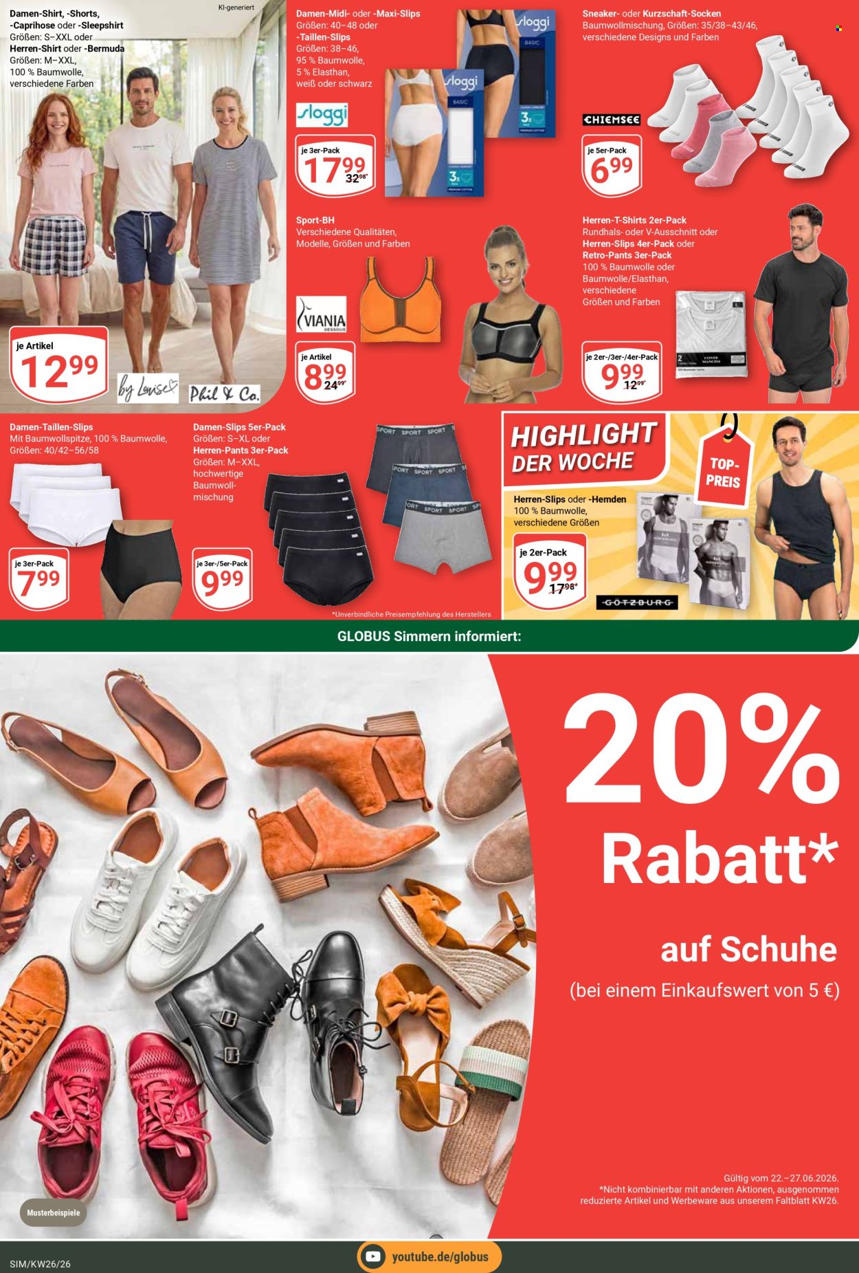 Globus Prospekte  - 22.06.2026 - 27.06.2026. Seite 23