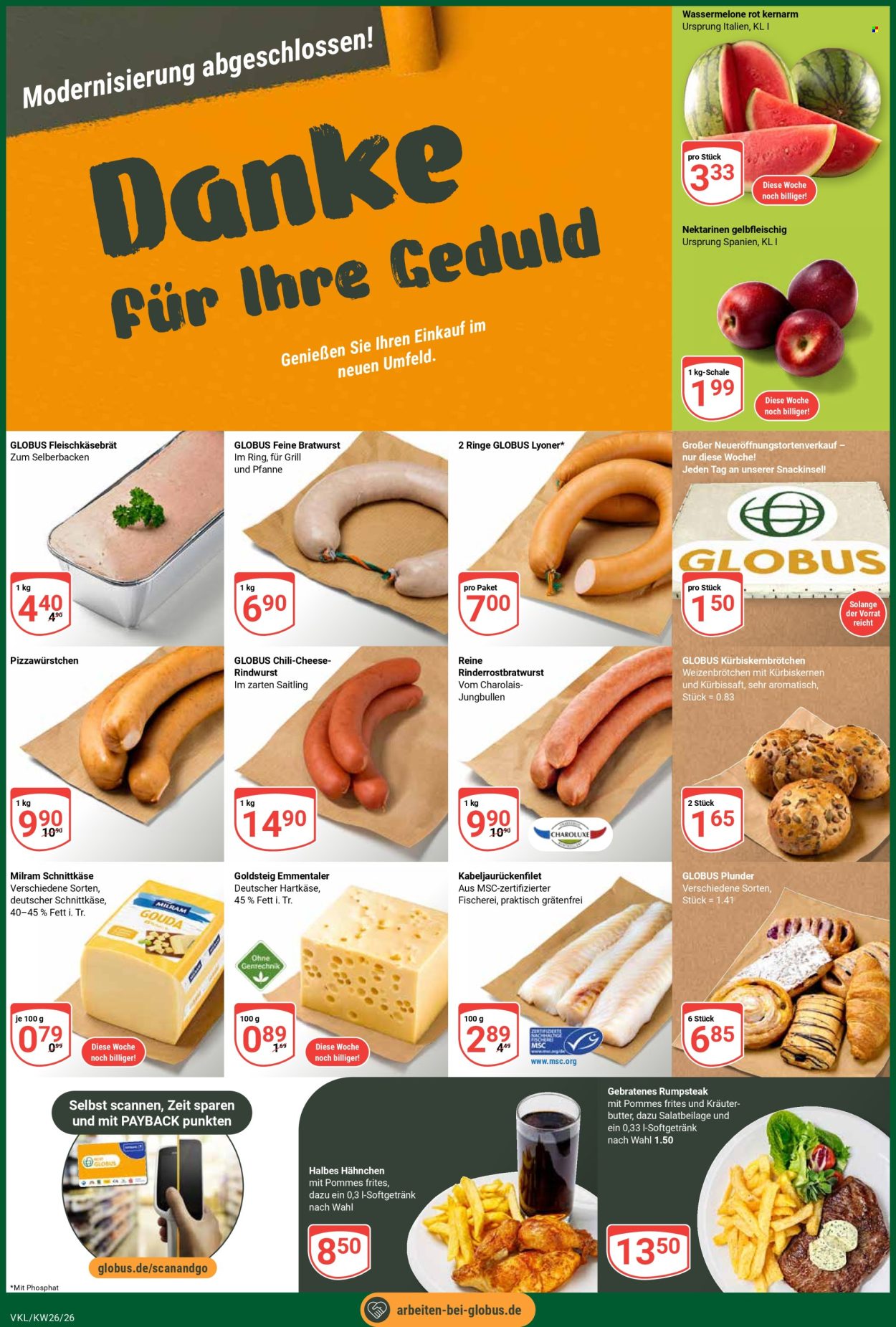 Globus Prospekte  - 22.06.2026 - 27.06.2026. Seite 2