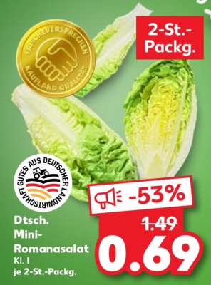 Dtsch. Mini-Romanasalat